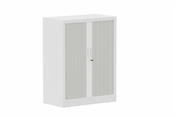 ARMOIRES A RIDEAUX - Largeur 80 cm - Armoire à rideaux H105xL080cm 2 tablettes