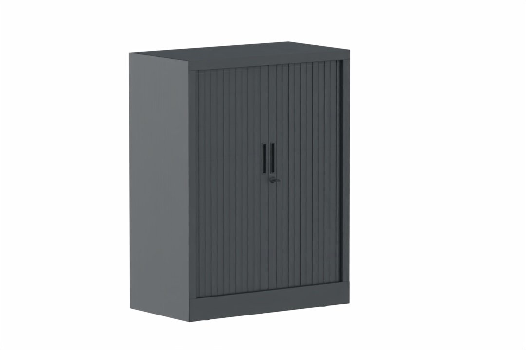 Armoire à rideaux H105xL080cm 2 tablettes