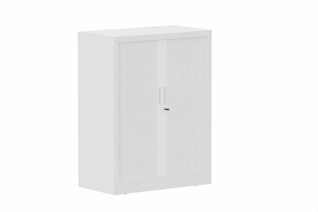 Armoire à rideaux H105xL080cm 2 tablettes