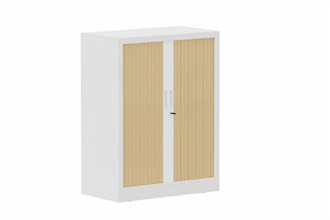 ARMOIRES A RIDEAUX - Largeur 80 cm - Armoire à rideaux H105xL080cm 2 tablettes