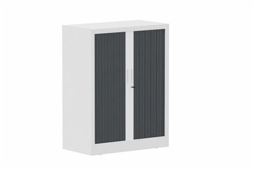ARMOIRES A RIDEAUX - Largeur 80 cm - Armoire à rideaux H105xL080cm 2 tablettes