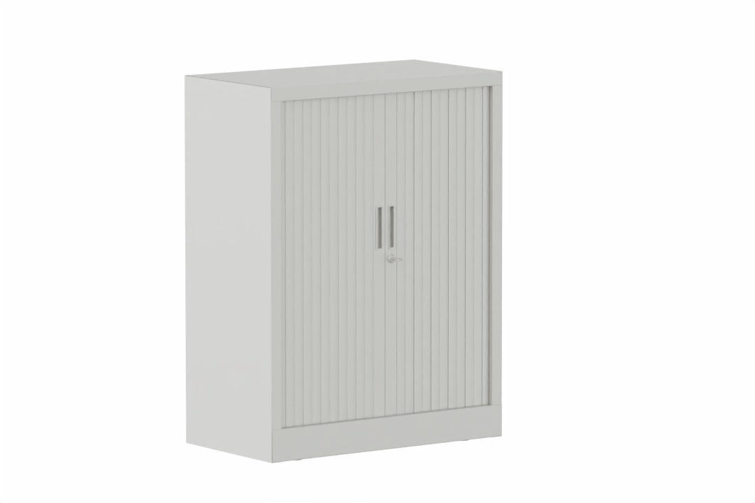 Armoire à rideaux H105xL080cm 2 tablettes