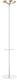 Portemanteau Flower avec 6 patères, porte-parapluie coloris blanc