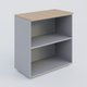 Armoire sans porte tablettes en mélaminé 80x42x80 cm