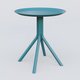 Table Basse Fashion Styl HT 47 piètement 4 branches et plateau métal D 47