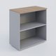 Armoire sans porte tablettes en mélaminé 80x42x80 cm