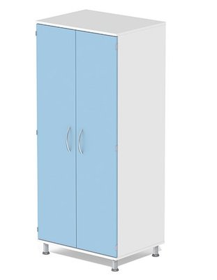 SCOLAIRE - Prendre Soin - Armoire ACTIVE SUMMUM 2 portes mélaminé 2 portes toute penderie - L80xP60xH190 cm
