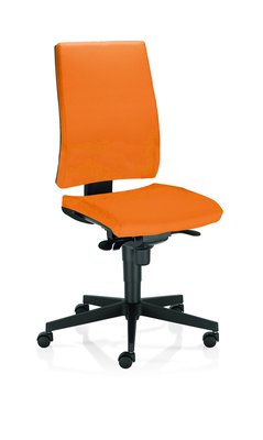 OPERATIVE - Dossier tissu - ZEN TISSU siège opérative synchrone décalé avec translation d'assise