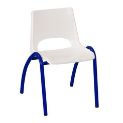 SCOLAIRE - Decouvrir - Chaise CIEL coque polypropylène piètement époxy - T2