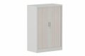 Armoire à rideaux H118xL080cm 2 tablettes