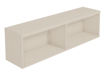 SCOLAIRE - Se Restaurer - Étagère DANAÉ PREMIUM pour buffet 3 portes mélaminé - L149xP35xH42 cm