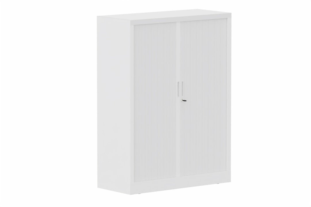 Armoire à rideaux H135xL100cm 2 tablettes