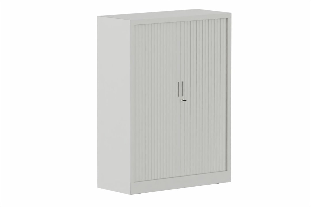 Armoire à rideaux H135xL100cm 2 tablettes