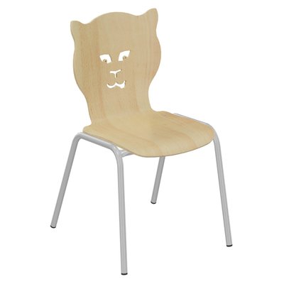 SCOLAIRE - Decouvrir - Chaise NÉMO II coque Y1 Nala bois Blueprotech® piètement époxy - T4