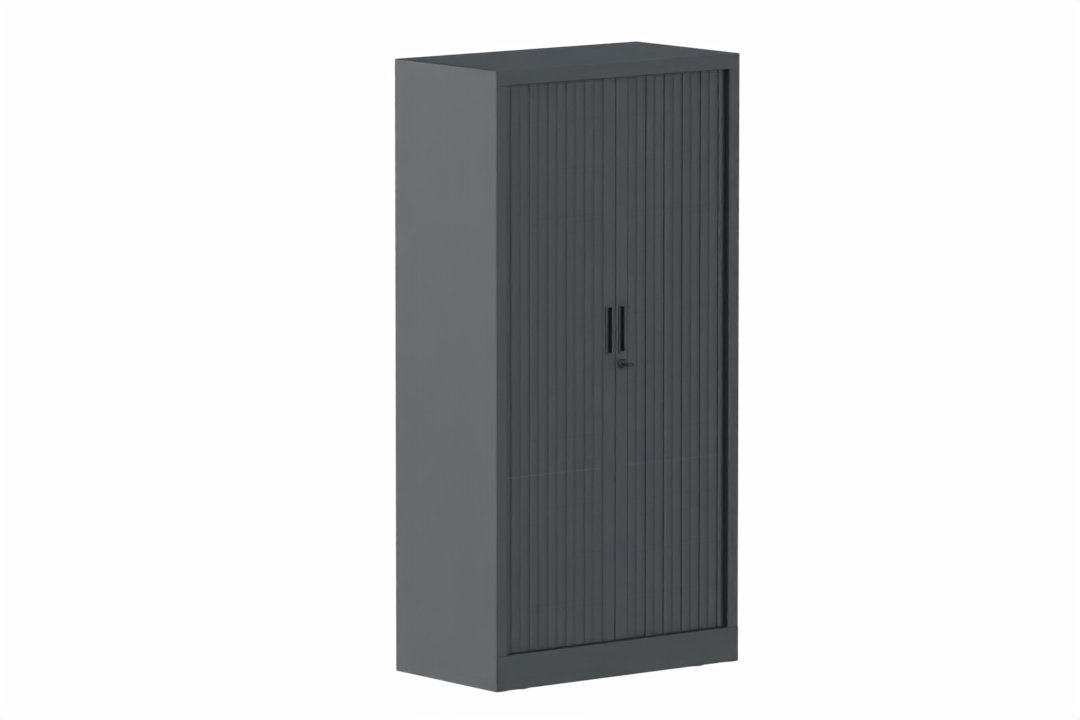 Armoire à rideaux H160xL080cm 3 tablettes