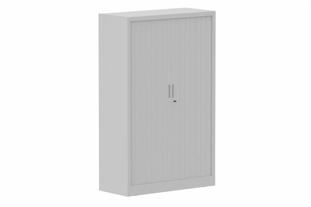 Armoire à rideaux H160xL100cm 3 tablettes