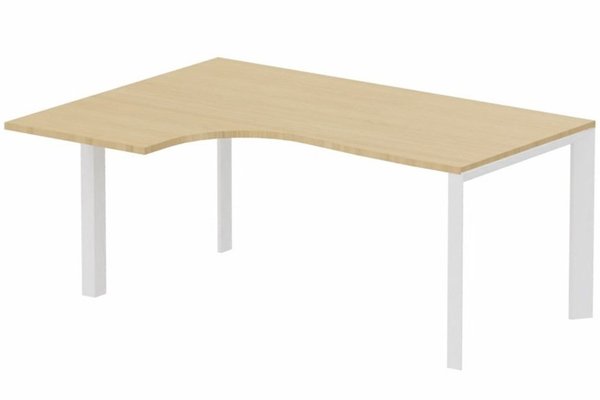 Gamme K7 - Plans compacts - K7- Plan compact 90° asymétrique 160x120x80/60cm sur pied de soutien - retour à gauche