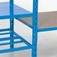 BETA+ tablette tolé bleu RAL 5015 L. 1260 mm P. 700 mm