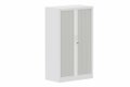 Armoire à rideaux H135xL080cm 2 tablettes