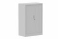 Armoire à rideaux H118xL080cm 2 tablettes