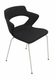 SWEETY Chaise 4 pieds tube, piétement chrome