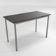 DECO Table forme rectangulaire L.120xP.60xH.75cm