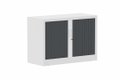 Armoire à rideaux H69.5xL100cm 1 tablette