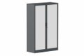 Armoire à rideaux H160xL100cm 3 tablettes