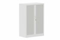 Armoire à rideaux H118xL080cm 2 tablettes