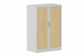 Armoire à rideaux H118xL080cm 2 tablettes