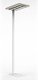 CITY Lampadaire combinant éclairage et absorption du son gace a son panneau acoustique PET- Haut.115 cm