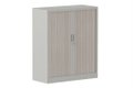 Armoire à rideaux H118xL100cm 2 tablettes