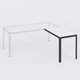 X7-RETOUR DE BUREAU 1000X600 PLATEAU 18MM.