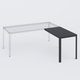 X7-RETOUR DE BUREAU 1000X600 PLATEAU 18MM.