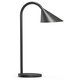 CYGNE Lampe de bureau LED avec bras flexible, interrupteur on/off, noir