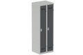 Vestiaire industrie propre 2 portes (fermeture cadenas) H180xL60xP50cm coffre gris clair/ porte(s) Anthracite