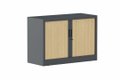 Armoire à rideaux H69.5xL100cm 1 tablette