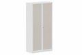 Armoire à rideaux H198xL100cm 4 tablettes