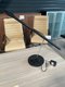 Lampe de bureau design noire