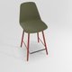 PETALE Chaise haute L.46xP.51.5xH.101.5cm-hauteur assise 65.5cm