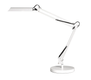 Lampe LED avec luminosité réglable sur 3 niveaux avec socle et pince coloris Blanc