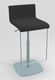 COCKTAIL Tabouret -Finitions : MOSAIC BLACK (M301) / PIETEMENT EPOXY : structure coloris LIGHT BLUE MAT (EP59)