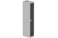 Vestiaire industrie propre 1 porte (serrure 2 clés) H180xL30xP50cm coffre gris clair/ porte(s) Anthracite