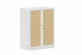 Armoire à rideaux H105xL080cm 2 tablettes