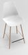 PETALE Chaise haute L.46xP.51.5xH.101.5cm-hauteur assise 65.5cm
