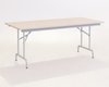 Table pliante Easy 160x80 cm acacia / structure aluminium