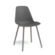 PETALE Chaise L.44xP.53.5xH.80.5cm-hauteur assise 47cm