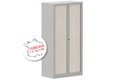 Armoire à rideaux H136xL120cm 3 tablettes