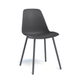 PETALE Chaise L.44xP.53.5xH.80.5cm-hauteur assise 47cm