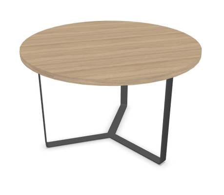 Gamme P1 - Tables de réunion - P1 Table ronde diamètre 120cm sur pied central